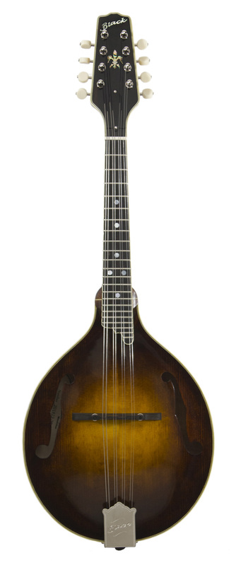 A5 Mandolins Black Mandolins and Guitars